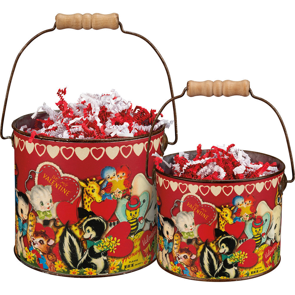 Valentine Bucket Set by Primitives by Kathy-0