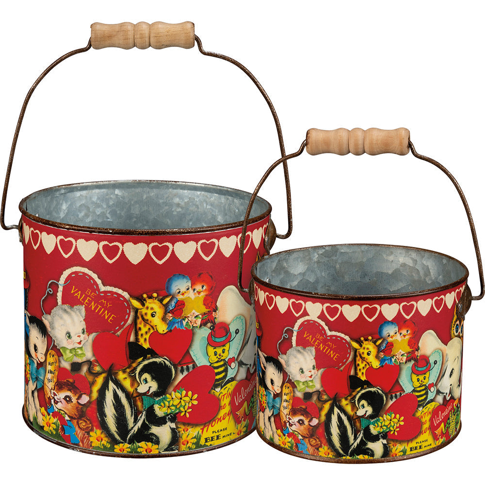 Valentine Bucket Set by Primitives by Kathy-1